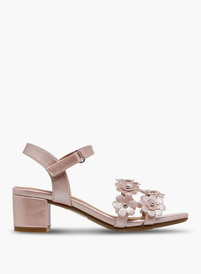 Flora Bella By Shoexpress Flora Bella Girls Block Heel Sandals Ramadan Collection